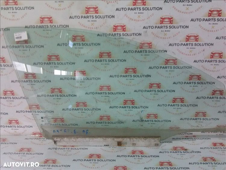 geam usa dreapta fata opel astra g - 1