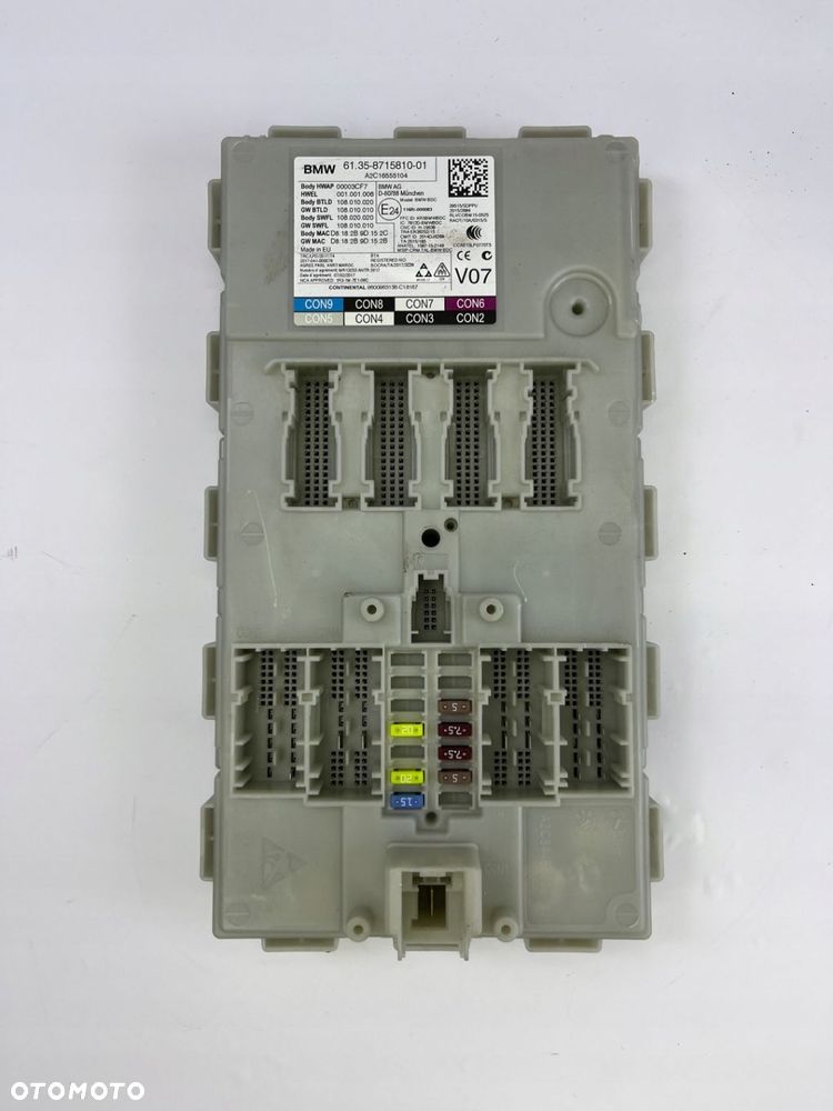 MODUŁ STEROWNIK FEM BMW G01 8715810