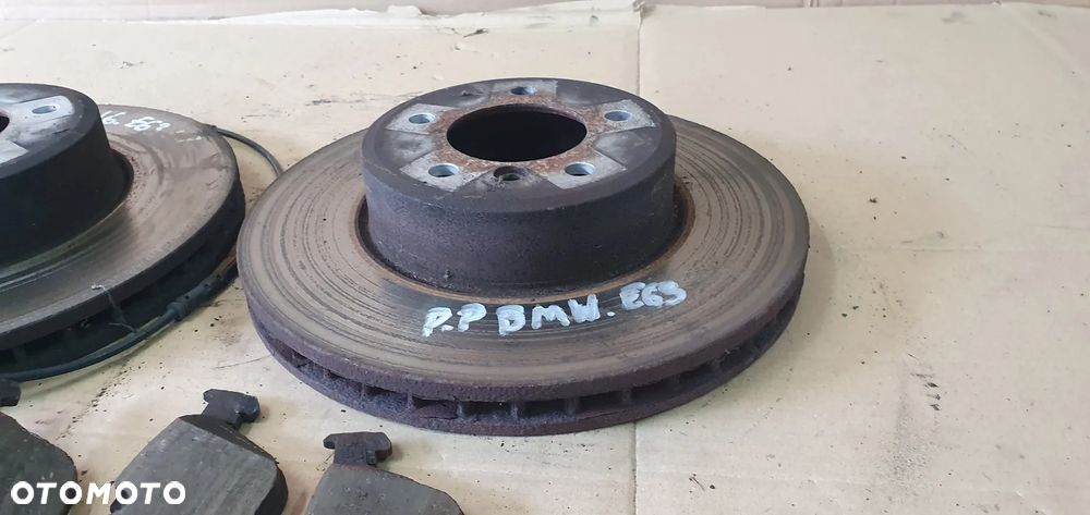 Tarcze hamulcowe klocki przód przednie BMW 6 E63 3.0 - 5