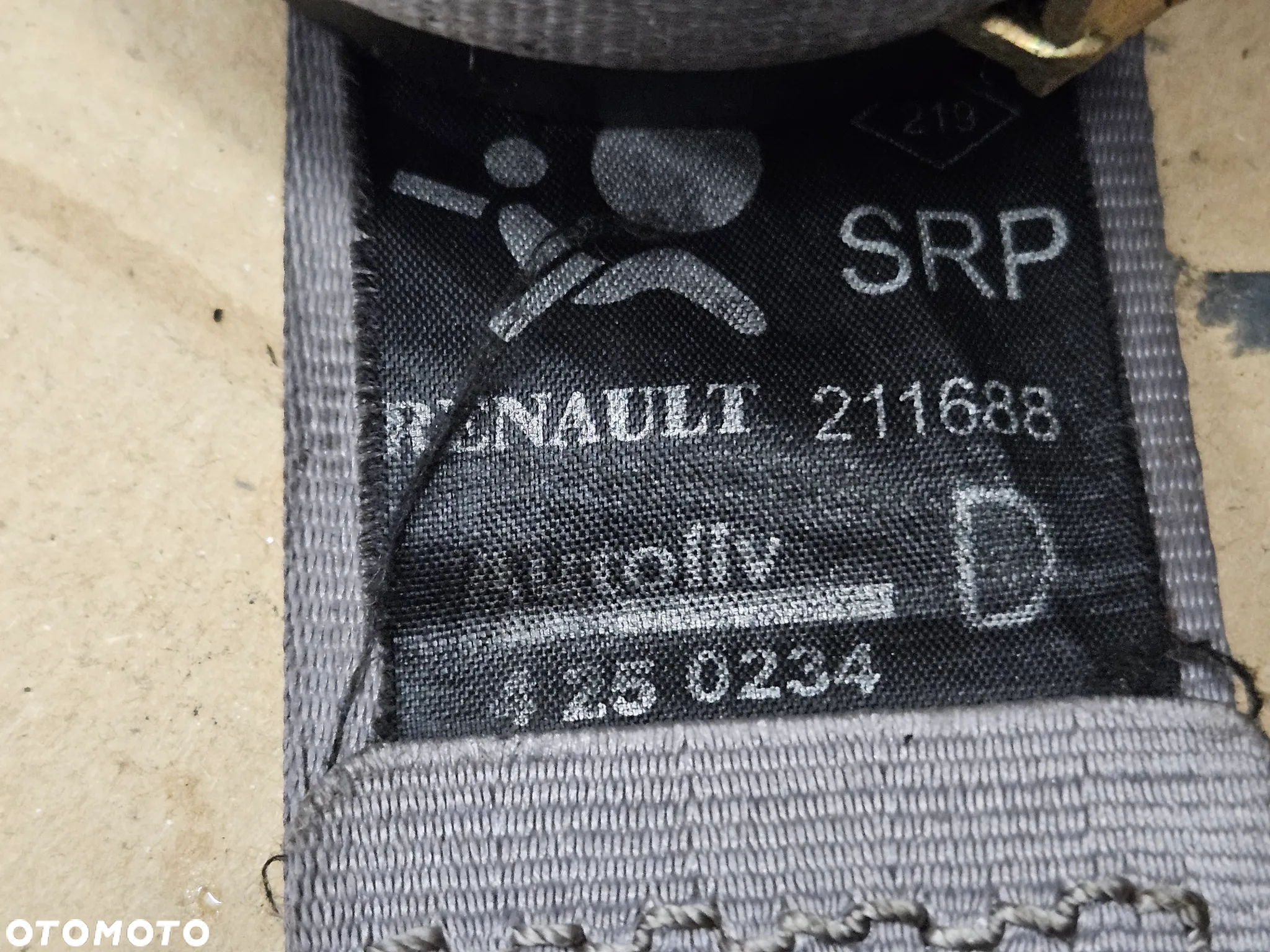 Renault Espace IV 4 pas bezpieczeństwa przód przedni prawy lewy napinacz - 2