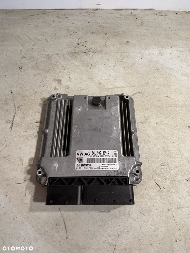 STEROWNIK KOMPUTER MODUŁ SILNIKA BOSCH ECU 2.0 TDI 04L 906 021 AS Audi A3 8V 0V4 04L 907 309 A - 2