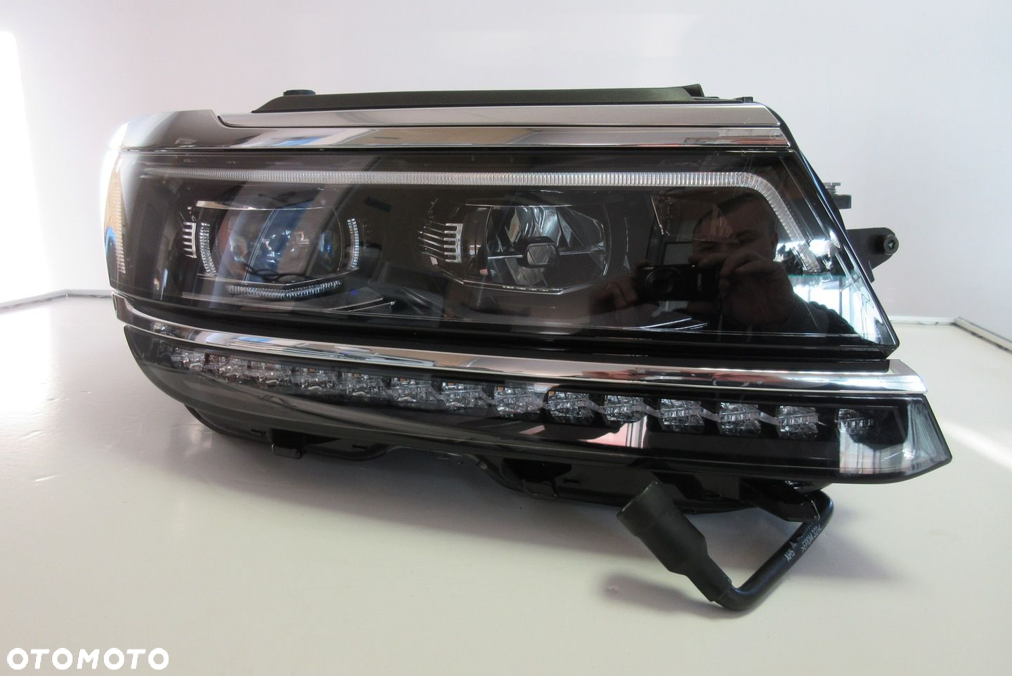 VW TIGUAN 16 FULL LED reflektor lampa prawy przód 5NB941082A 5NC941082A - 3