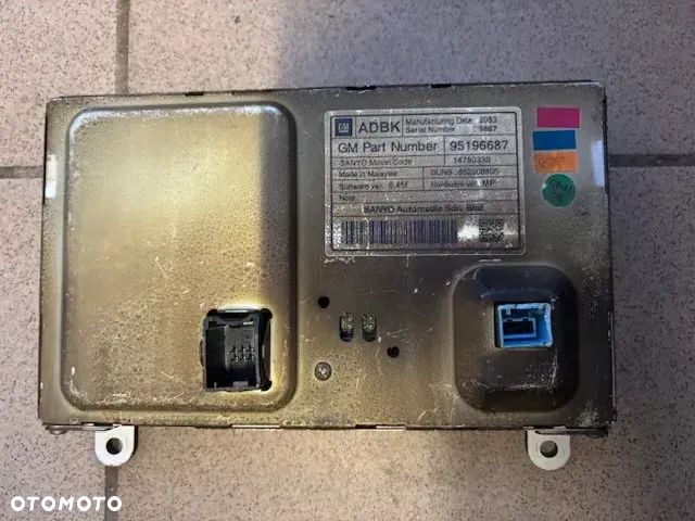 RADIO NAWIGACJA WYŚWIETLACZ EKRAN OPEL INSIGNIA A 95196687 - 2