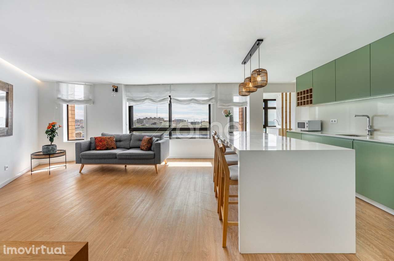 APARTAMENTO T2 COM VISTA MAR NA AVENIDA DA REPÚBLICA, MATOSINHOS SUL - Grande imagem: 5/38