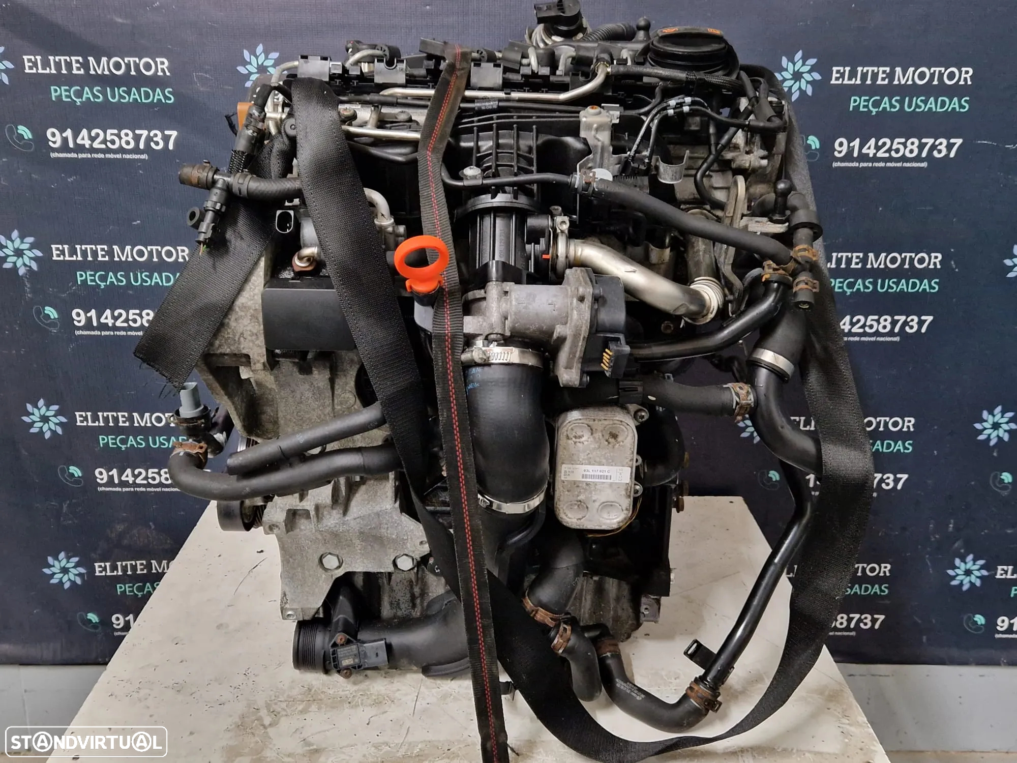 Motor usado CAY VW GOLF VI 1.6 TDI 105CV SKODA AUDI A1 PASSAT CAYC - 2
