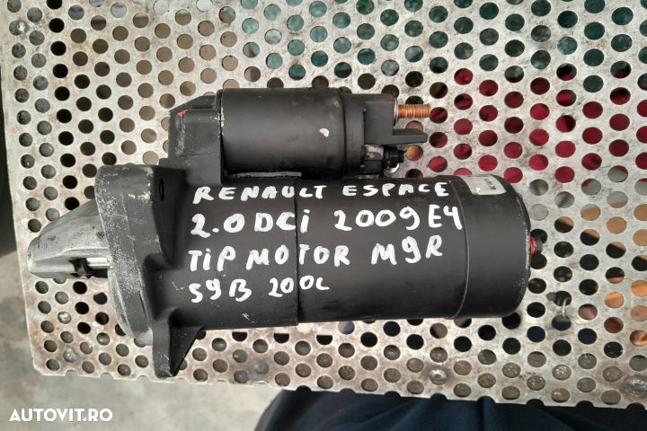 ELECTROMOTOR 2009, 2.0DCI,E4, TIP MOTOR M9R MX1253 Renault Espace 4 [ - 1