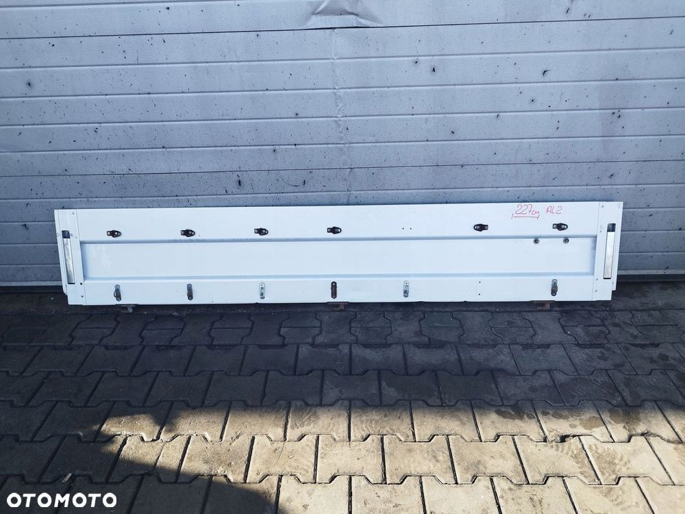BURTA ALUMINIOWA KLAPA 227 CM AL2 DO SKRZYNI LADUNKOWEJ - 1