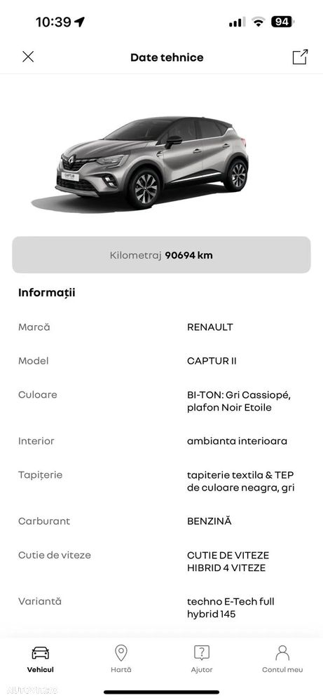 Renault Captur E-TECH Full Hybrid 145 E-Tech Engineered - 10