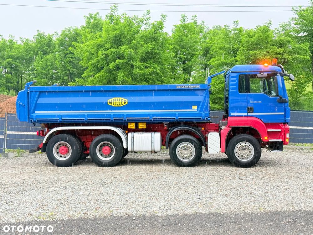 MAN * Kiper Bordmatic * MAN 35.480 TGS * Wywrotka * Napęd 8x4 * Sprowadzony * Euro 5 * - 34