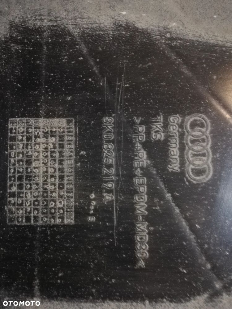 OSŁONA PODWOZIA TYŁ TYLNA AUDI A5 8T A4 B8 8K0825219A - 3