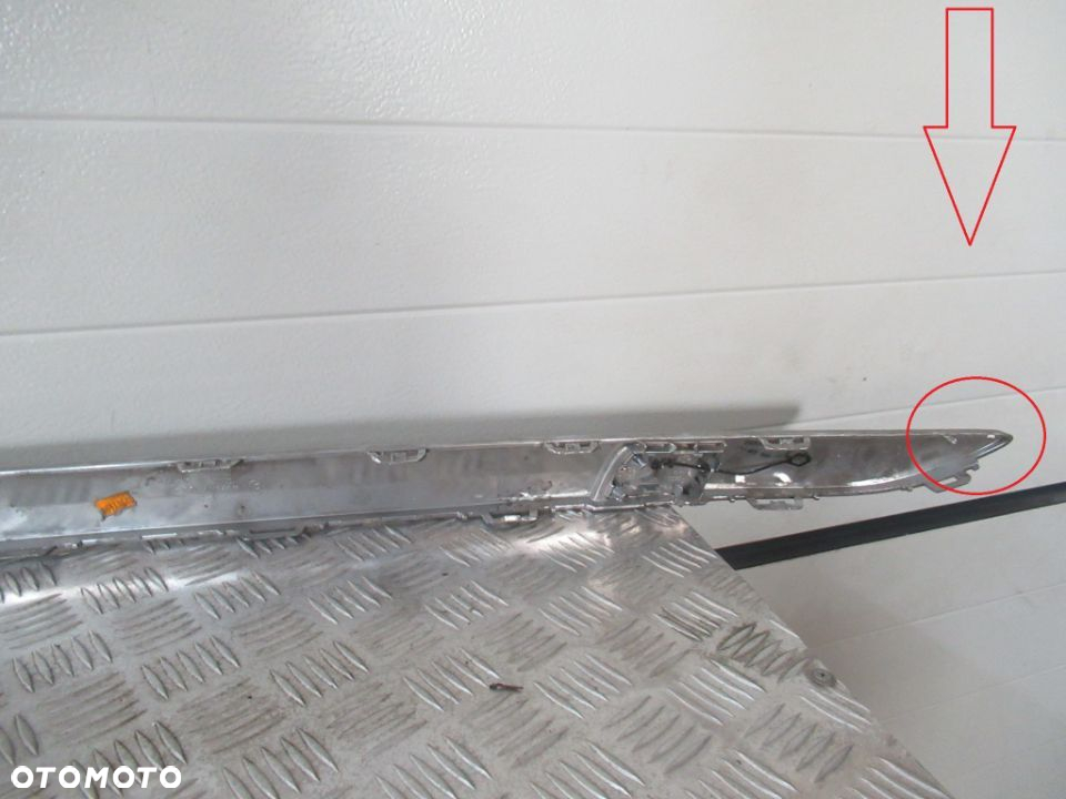 CHROM ZDERZAKA TYLNEGO TYŁ MERCEDES GL 2 II W166 2012-2015 rok - 7