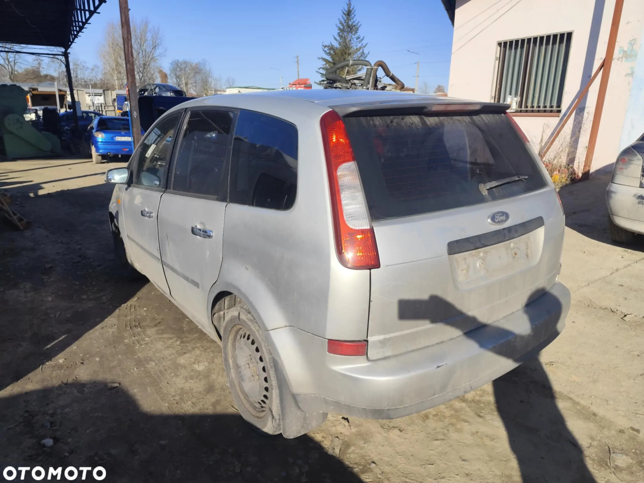 ford c max maska zderzak lampa grill błotnik drzwi zbiornik paliwa szyba lusterko klamka klapa - 4