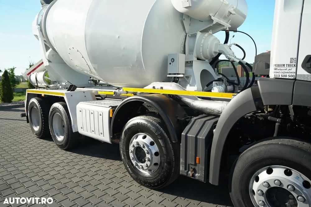 Mercedes-Benz AROCS 3240 / 9M3 BETONIERĂ / 8x4 / BETONIERĂ / AUTOMATĂ / CAMERĂ / - 18