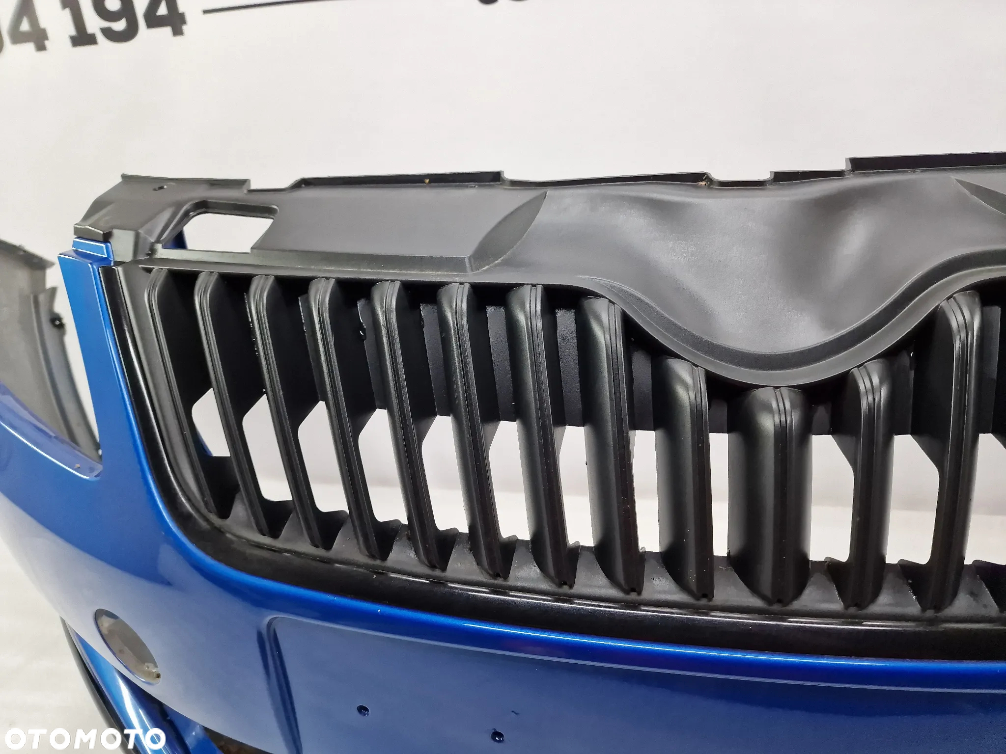 SKODA FABIA II LIFT MONTE CARLO MONTECARLO 09- ZDERZAK PRZEDNI PRZÓD + GRILL + KRATKA ŚRODKOWA + DOKŁADKA / SPOJLER NZ1352 - 10