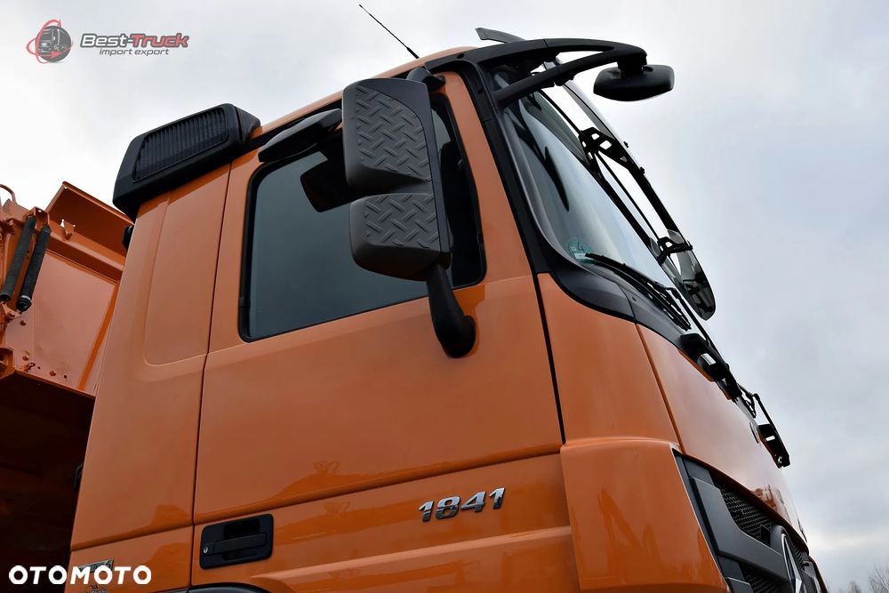 Mercedes-Benz ACTROS 1841 / 4X2 / KIPPER MEILLER S3 / EURO 5  /  DUŻY MOST / RESOR  P+T / - 9