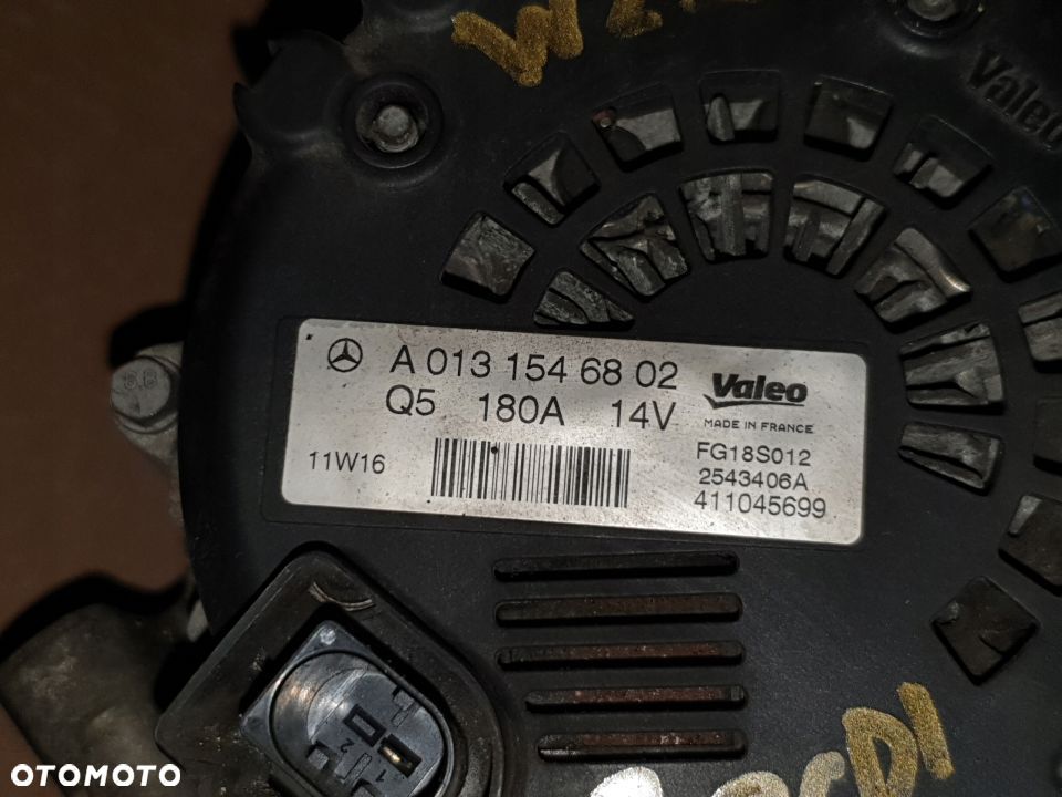 MERCEDES W212 2.2CDI ALTERNATOR 0131546802 - 3
