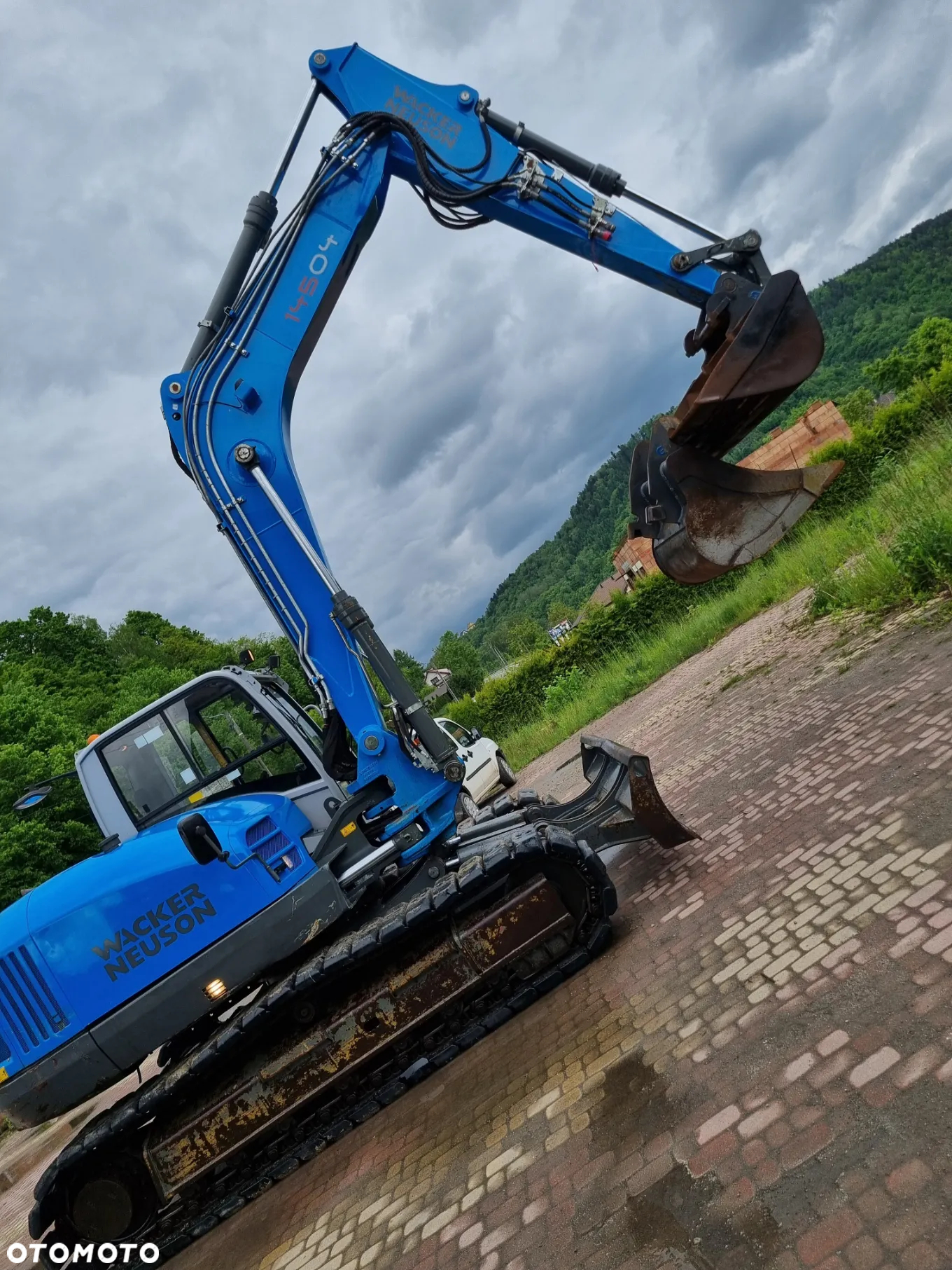 Wacker Neuson 15ton Koparka Gąsienicowa 14504 jak Nowa 2015rok 3300Mtg silnik DEUTZ 105km Oryginał DEKRA serwisy z Norwegii - 3