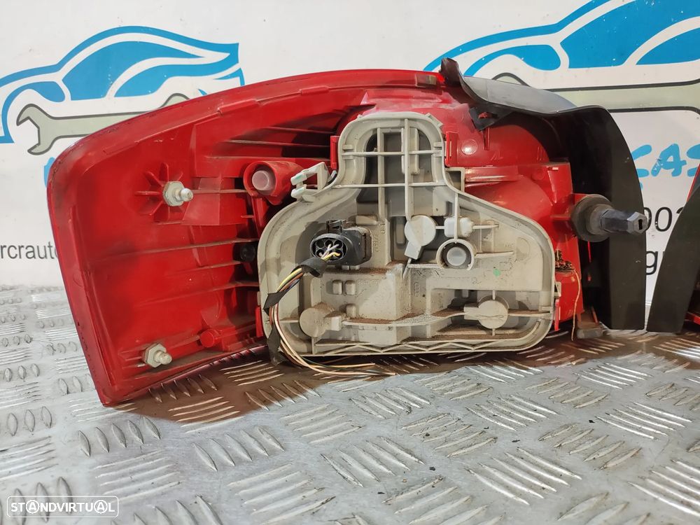 FAROLIM FAROLINS TRASEIRO TRÁS ESQUERDO DIREITO AUDI A3 8P 8P3 S-LINE RESTYLE FACELIFT 3 PORTAS 8P3945096A 8P3945095A - 6