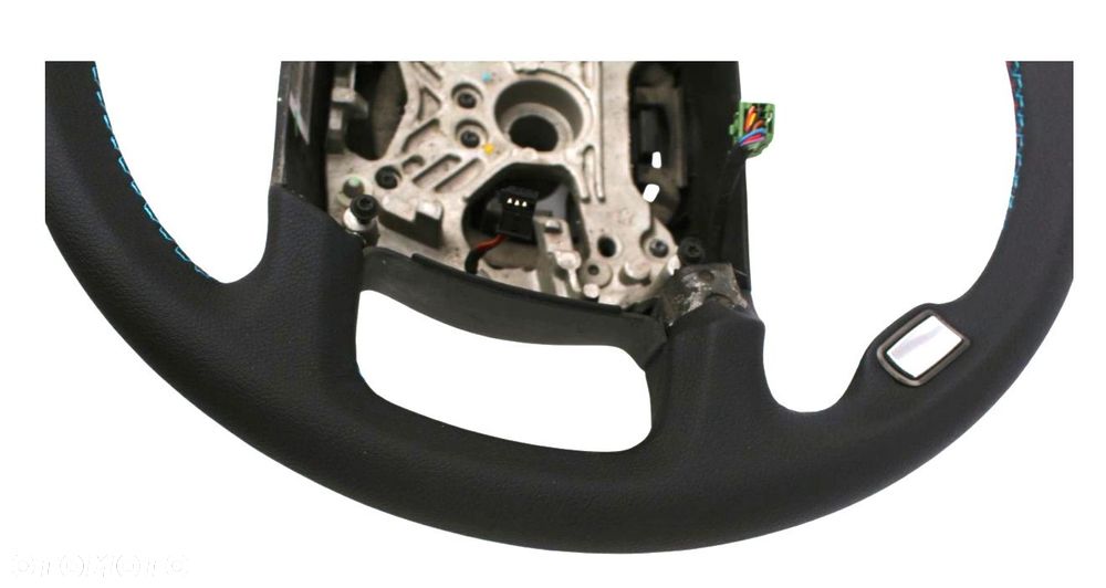 KIEROWNICA BMW SERIA 7 E65 E66 PRZEDLIFT LIFT NOWA SKÓRA OBSZYTA - 3