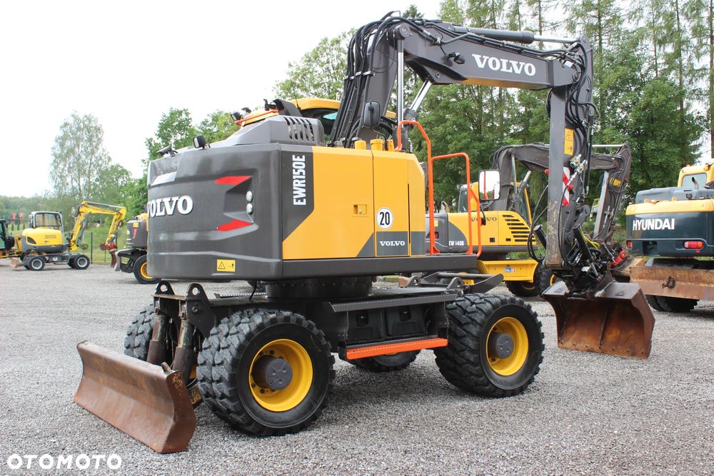 Volvo EWR150e SPROWADZONA/ROTOTILT/NOWE OPONY - 6