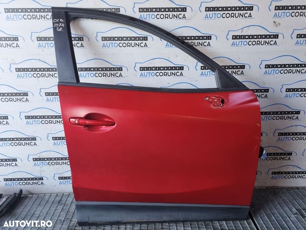 Usa Dreapta Fata Mazda CX - 5 2012 - 2015 SUV 4 Usi Rosu (1074) FARA DIFUZOR - 1