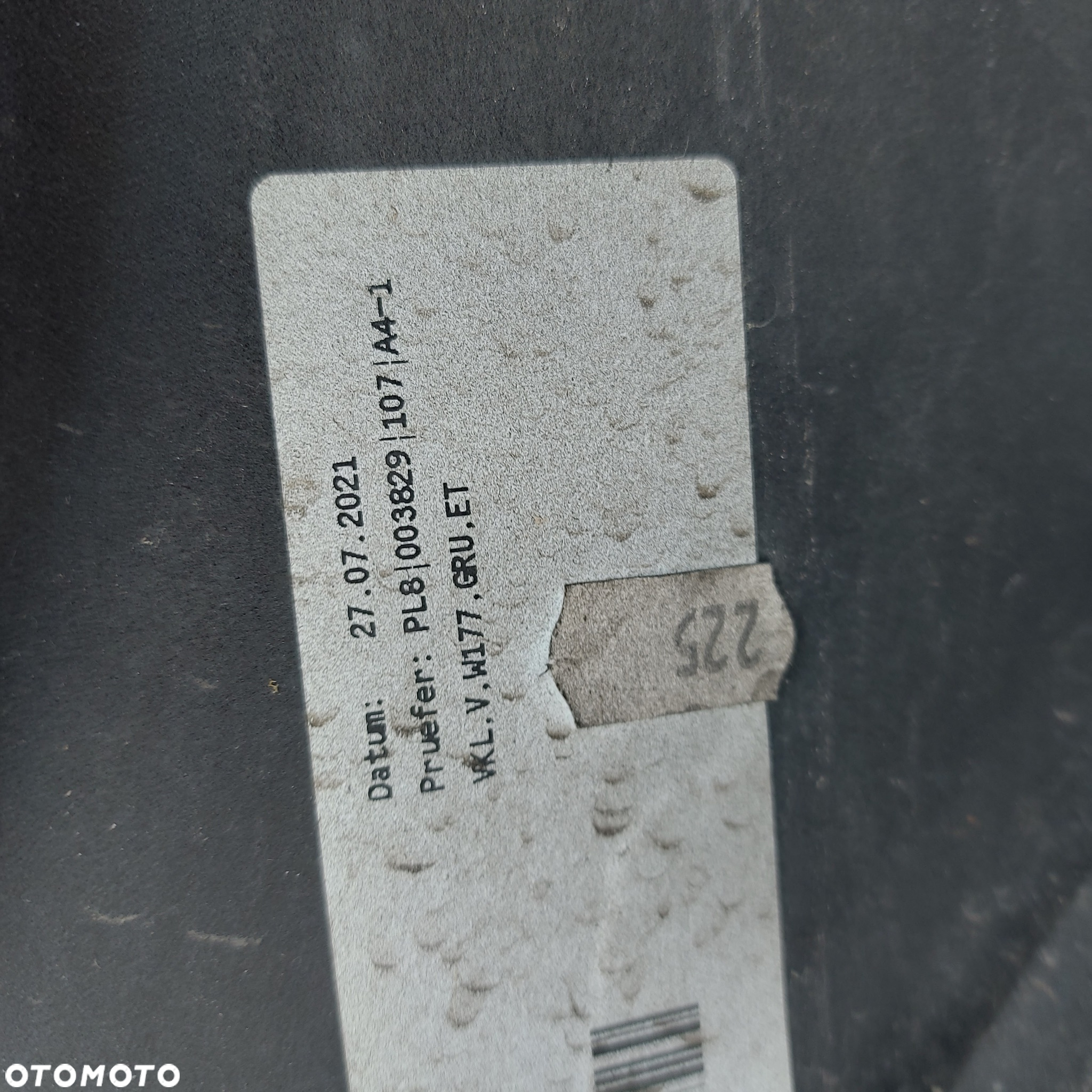 ZDERZAK PRZOD PRZEDNI PDC PTS MERCEDES A W177 ORYGINAL DEMONTAZ 1778853600 - 13