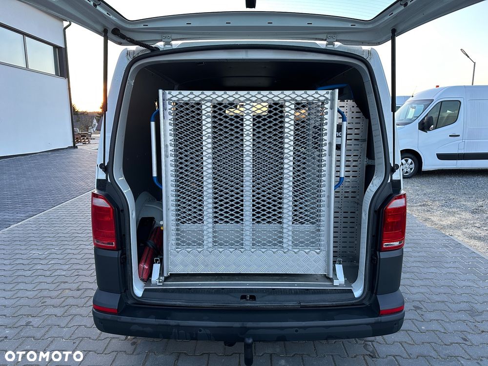 Volkswagen Transporter T6 2.0 TDI 150KM DSG Sortimo ZABUDOWA WARSZTATOWA Rampa dla wózków inwalidzkich - 38