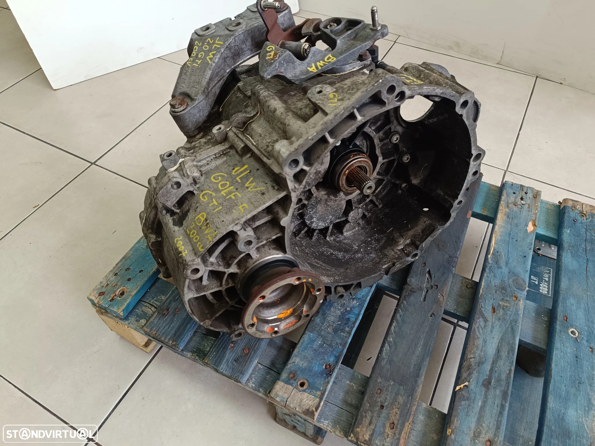 caixa velocidades vw golf 5 gti 200cv ref: JLW 2007 - 3