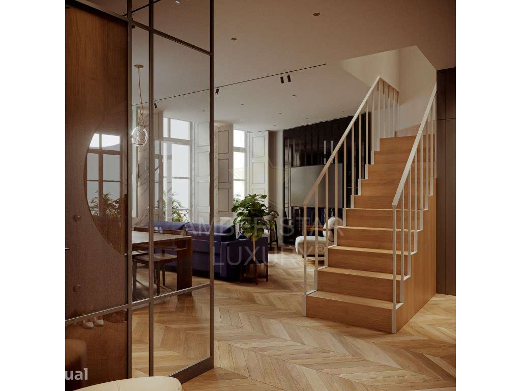 Apartamento T2 Duplex de 112m2 na Rua do Comércio do Porto - Grande imagem: 5/10