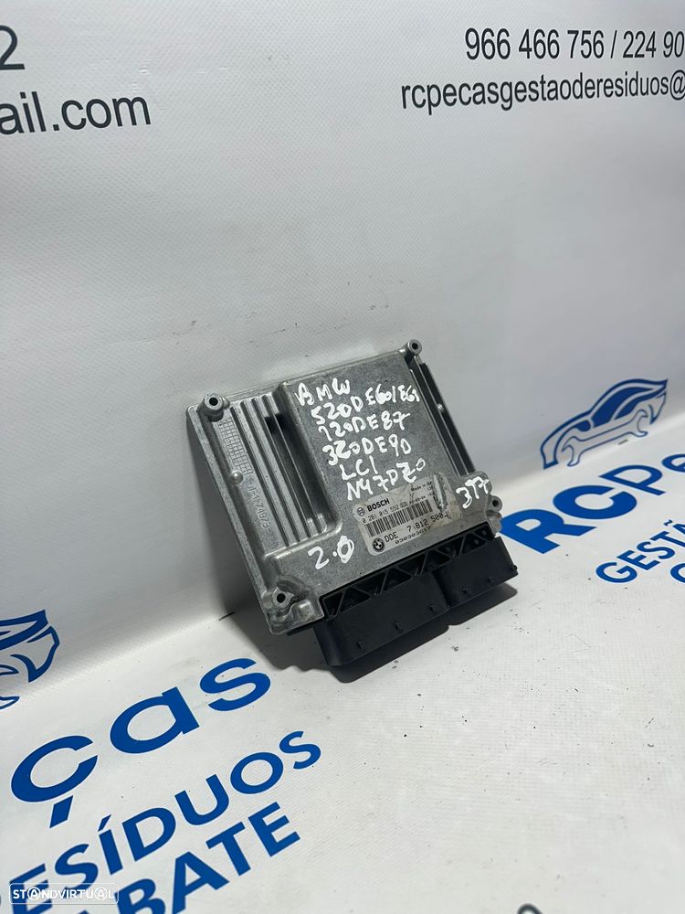 .Centralina Motor Original Bosch BMW 2.0D 16v N47D20 N47 N47D20A N47D20C 7812500 0281015552 2007 - 2010 - 2