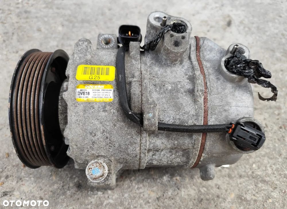 KOMPRESOR SPRĘŻARKA KLIMATYZACJI KIA / HYUNDAI 2.2 CRDi - DVE18 1F3BE-12500
