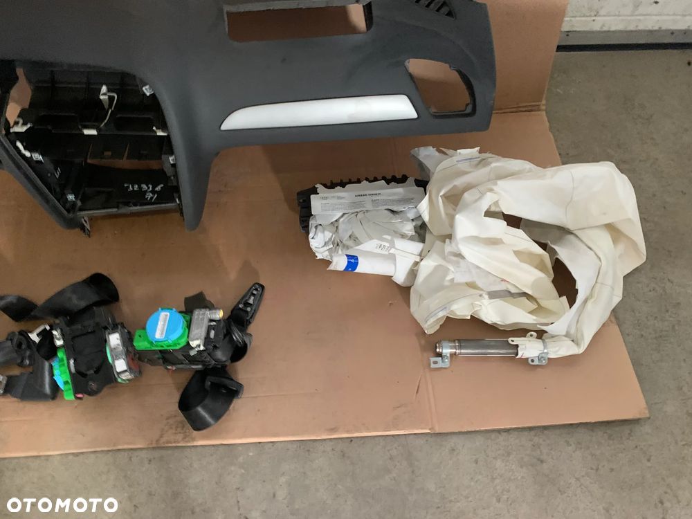 Konsola poduszki pasy AIRBAG zestaw do regeneracji Audi A4 B8 - 5