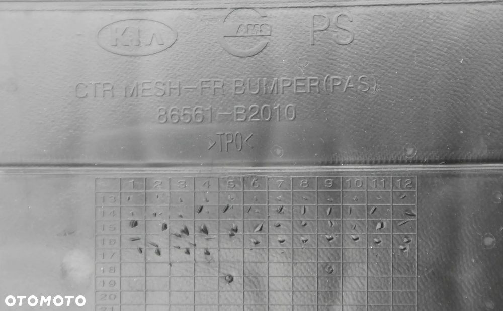 KIA SOUL 2 II 2014 - 2018 zderzak kratka listwa przód ORYGINAŁ OE - 14