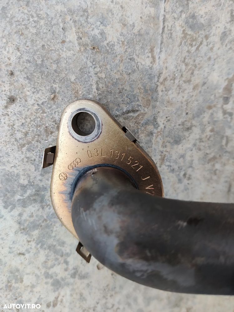 Conducta Teava gaze EGR motor 2.0 Seat Exeo Audi A4 A5 A6 Q5 03L131521J - 3