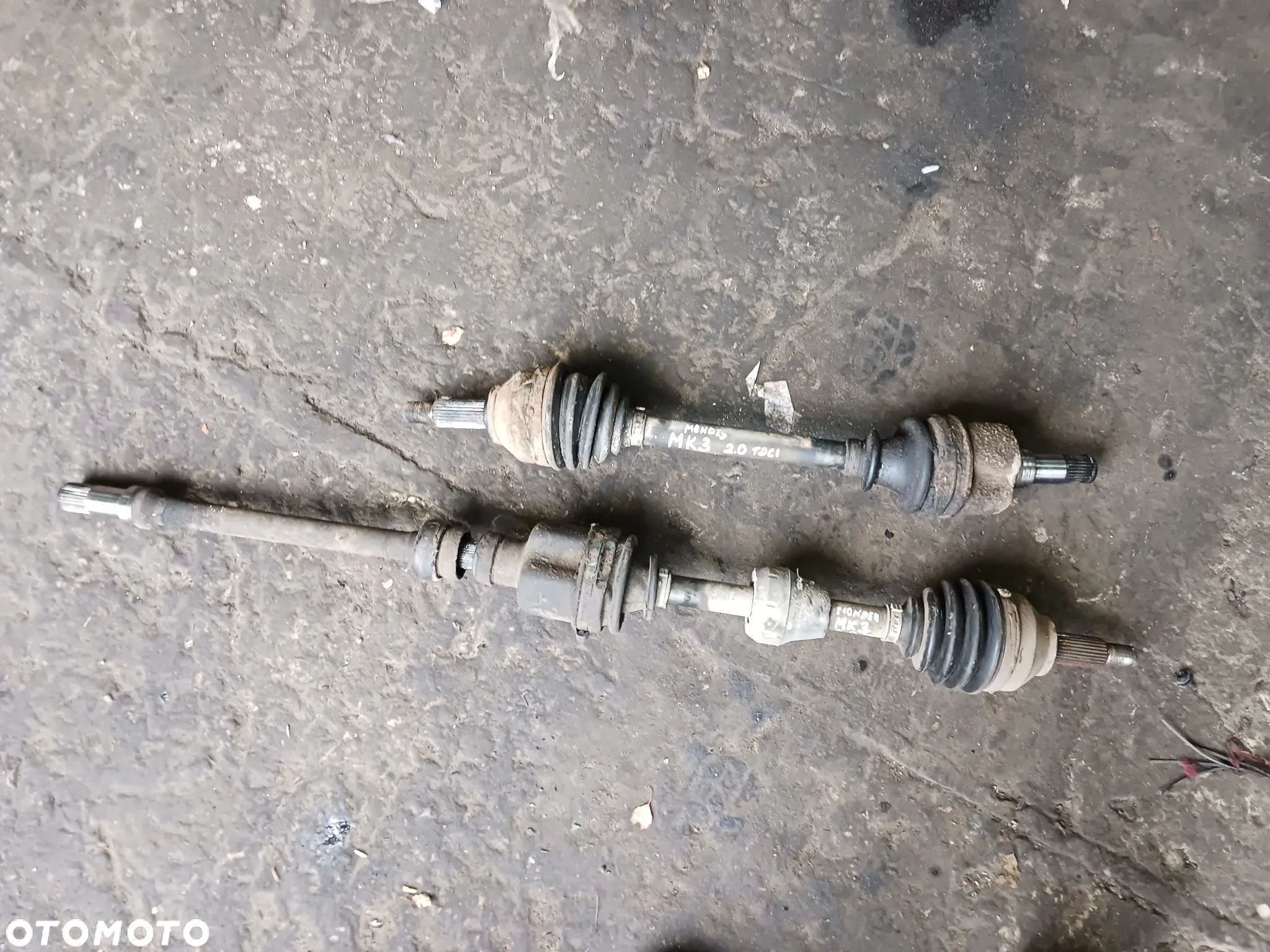 Półoś prawa lewa krótka długa Ford Mondeo Mk3 III 2.0 TDCI diesel przegub wewnętrzny zewnętrzny - 1