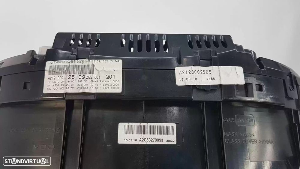 QUADRANTE MERCEDES-BENZ CLASSE E 2010 -A2129002509 - 4