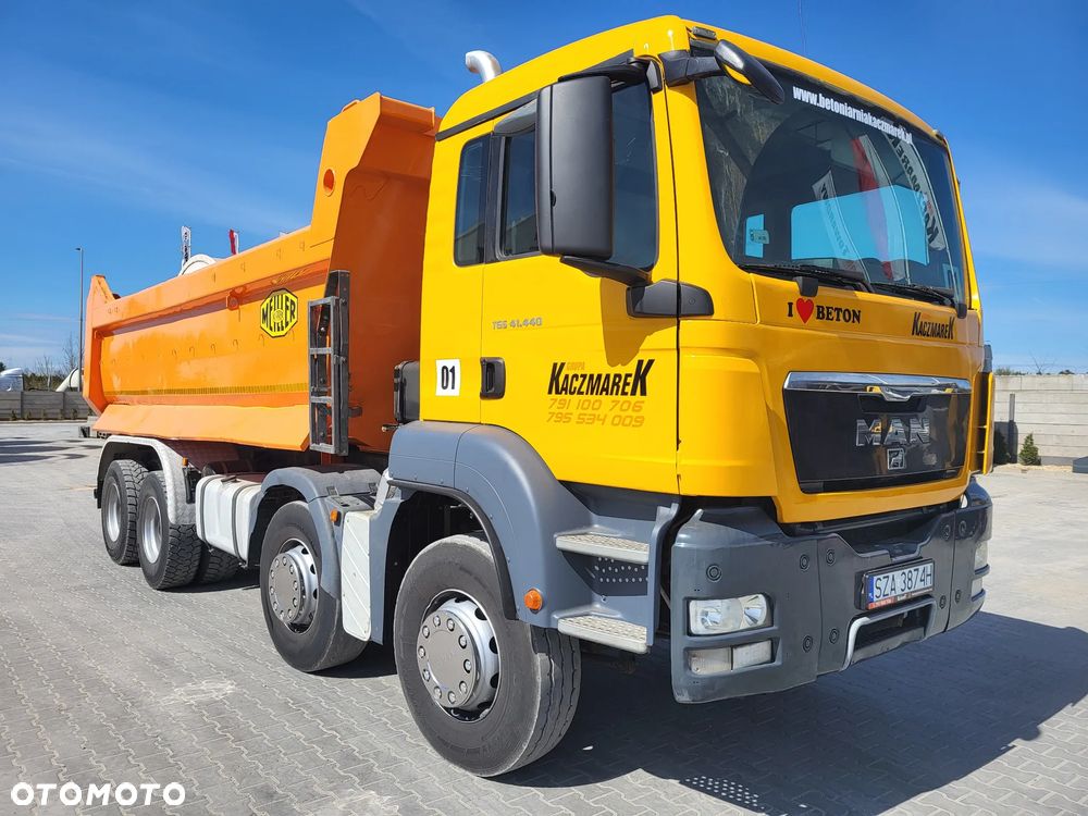 MAN TGS 41.440 8x4 / WYWROTKA / MEILLER KIPPER / 2008 rok. - 4