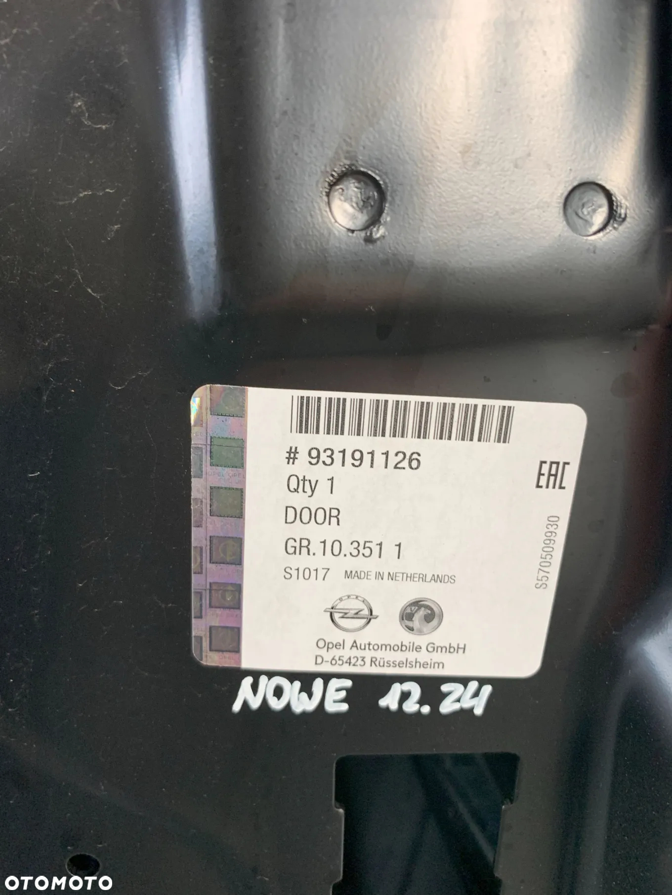 Opel Corsa D 06-15r 3D Drzwi lewe przod przednie - 3