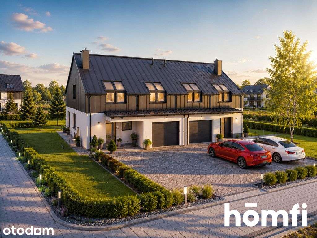 Nowy Dom W Dobrzewinie | Garaż I Ogród