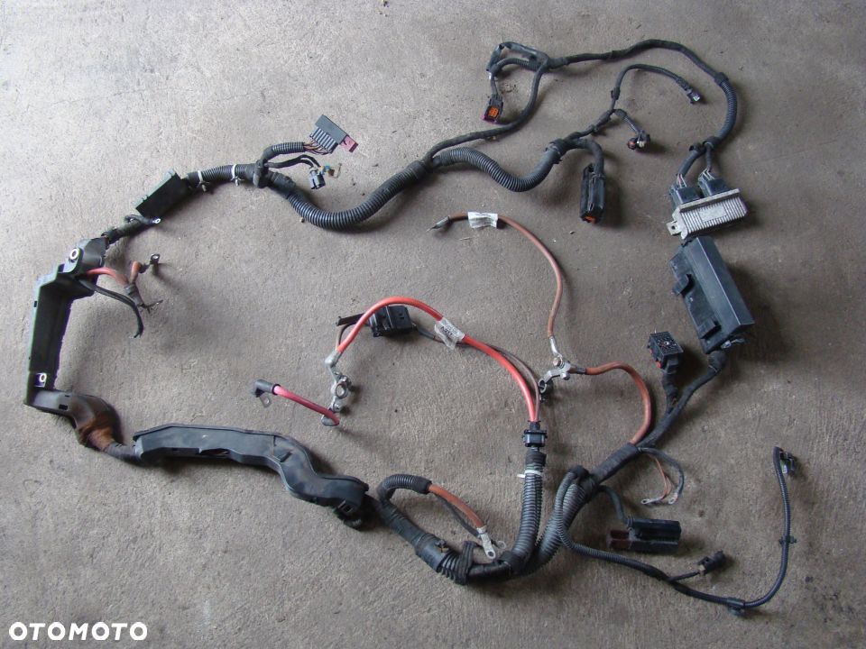 INSTALACJA ELEKTRYCZNA WIĄZKA SILNIKA 3.0 V6 CDTI Z30DT 184KM OPEL VECTRA C SIGNUM - 7