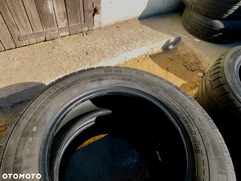 225/65R16C 16 C 112/110R 4szt. 4x Opony Całoroczne Wielosezonowe CONTINENTAL VancoFourSeason 2 5,5mm Legnica ALU-RAD 225/65 - 14