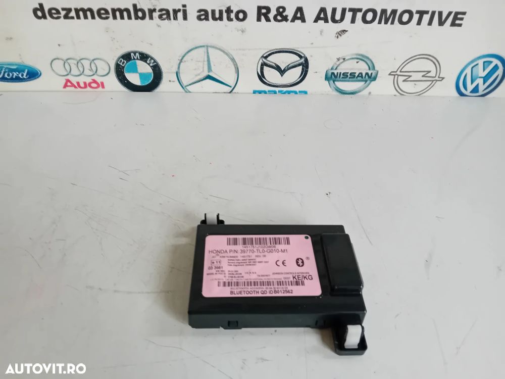 Modul Bluetooth Honda Accord 2008-2013 Cod 39770-TL0-G010-M1 Motor R20A3 - 2