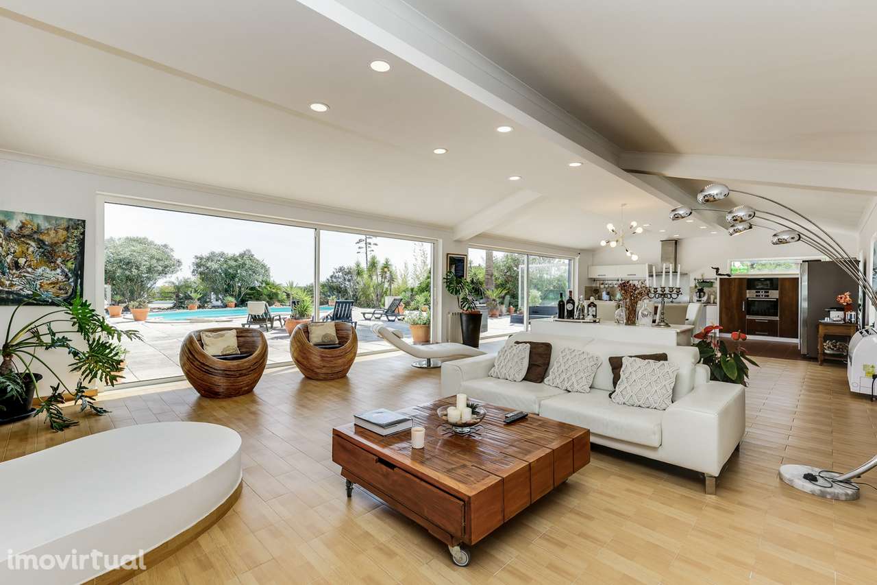 Fabulosa moradia com piscina e terreno com 6900m2 no Cartaxo - Grande imagem: 2/48