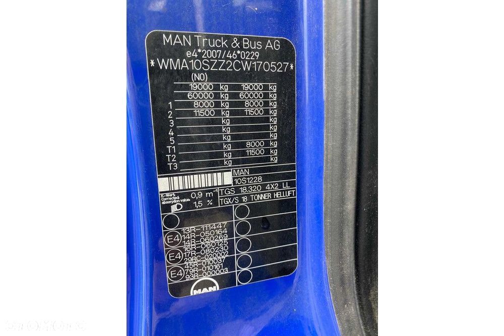 MAN TGS18.320 4x2 EURO 5 + CARRIER SUPRA 750 - 19