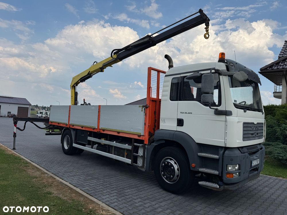 MAN MAN TGA 18 320 Niski przebieg 247 000 km klimatyzacja resor Hds Fassi 150 sterowanie radiowe - 6
