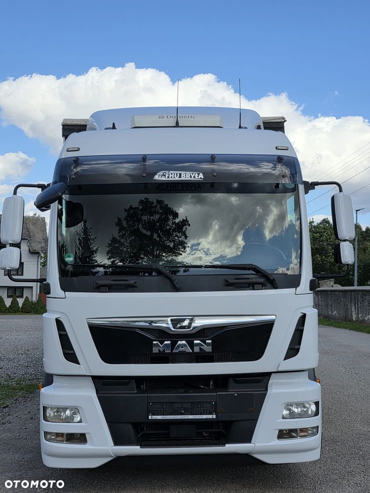 MAN TGM 15.290 / BURTO-FIRANKA / AUTOMAT / CAŁY NA PODUSZKACH / KLIMA POSTOJOWA /18EURO PALET / SPROWADZONY  / E6 / LIFT  / WINDA / - 3