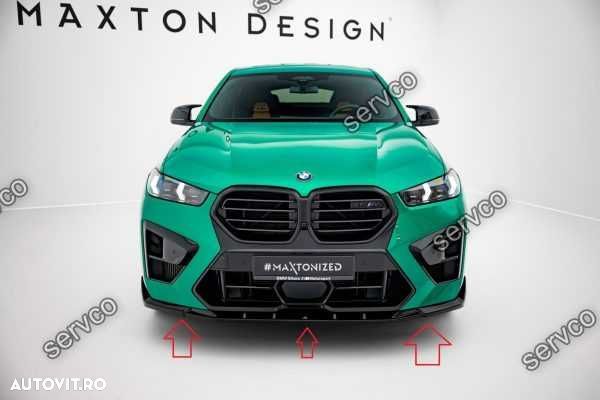 Prelungire splitter bara fata Bmw X6 M F96 Facelift 2023- v4  Maxton - 4