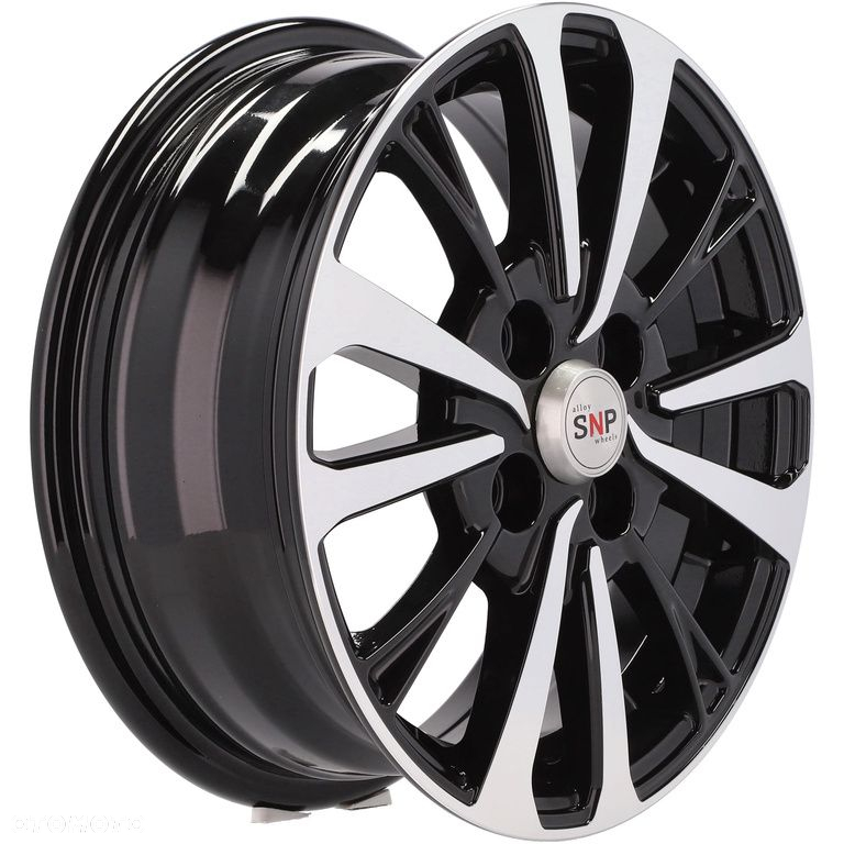 4x Felgi 15 4x100 m.in. do TOYOTA Aygo Yaris Corolla HYUNDAI i10 i20 Bayon KIA Rio - B1846 - 5