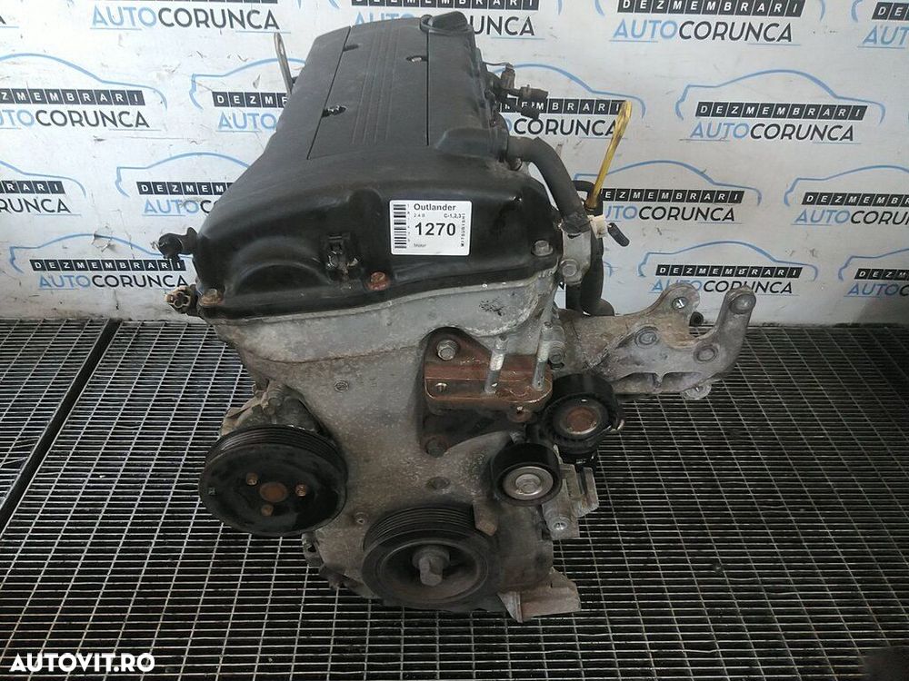 Motor Mitsubishi Outlander 2.4 B 2005 - 2009 170CP Automata 4B12 Euro4 (1270) Benzina ... - 4