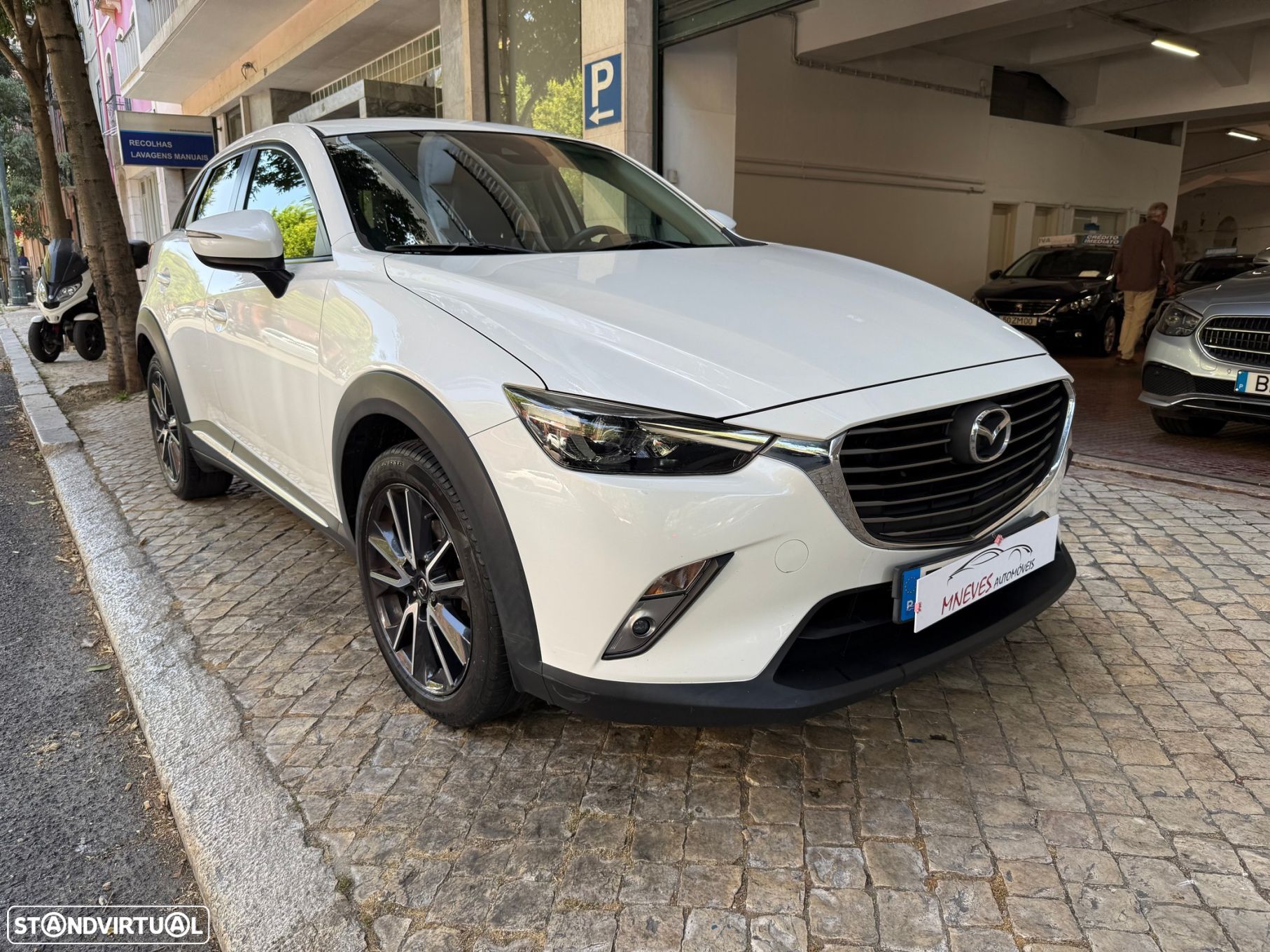 Mazda CX-3 1.5 Sky.Excellence HT Leather White Navi - 1